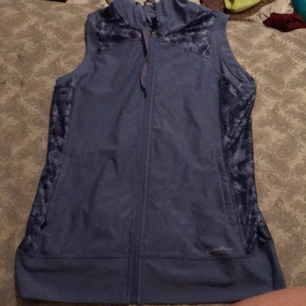 Purple Workout Hooded Vest